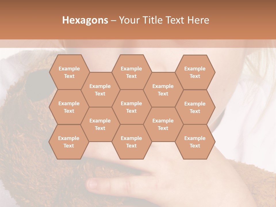 Scared Little Girl PowerPoint Template