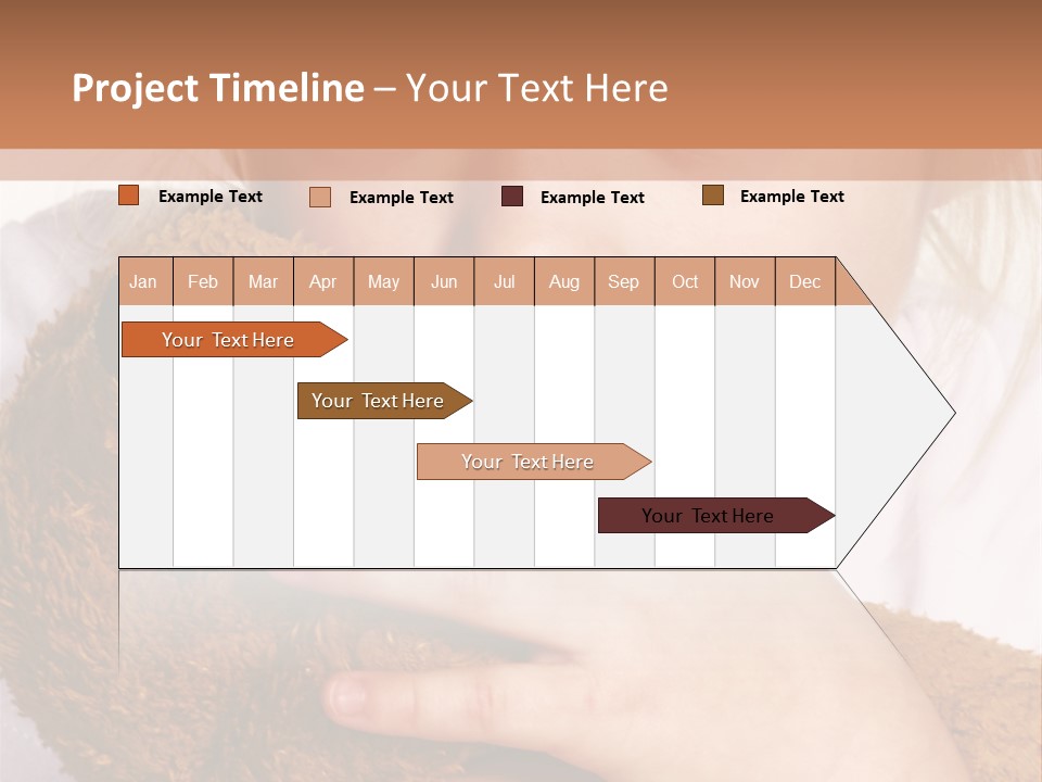 Scared Little Girl PowerPoint Template