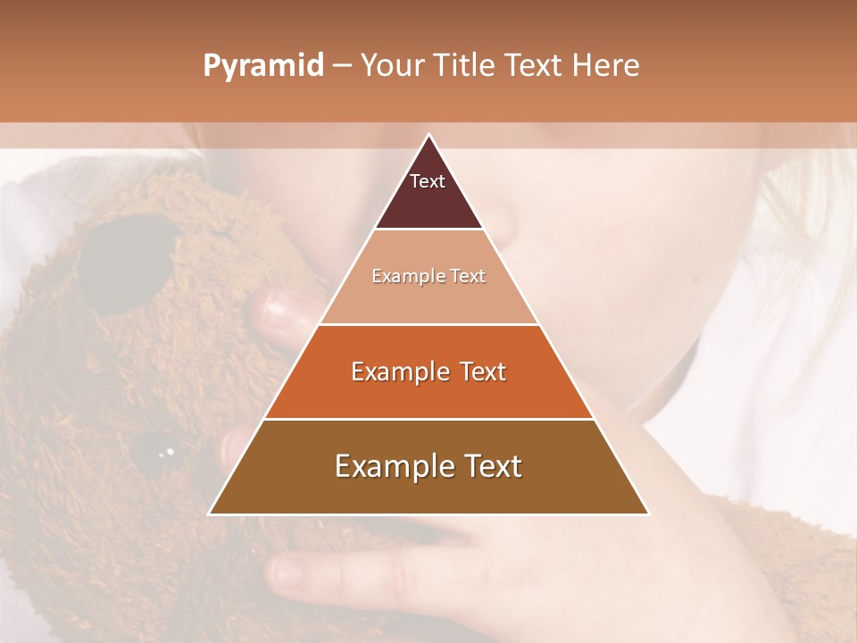 Scared Little Girl PowerPoint Template