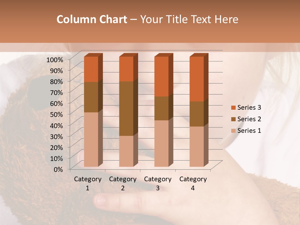 Scared Little Girl PowerPoint Template