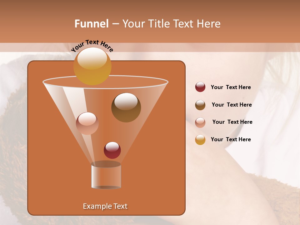 Scared Little Girl PowerPoint Template