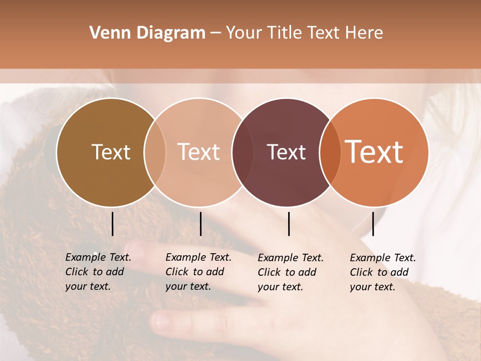 Scared Little Girl PowerPoint Template