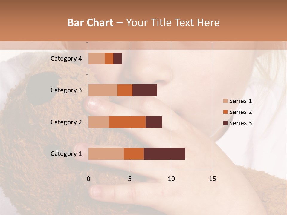 Scared Little Girl PowerPoint Template