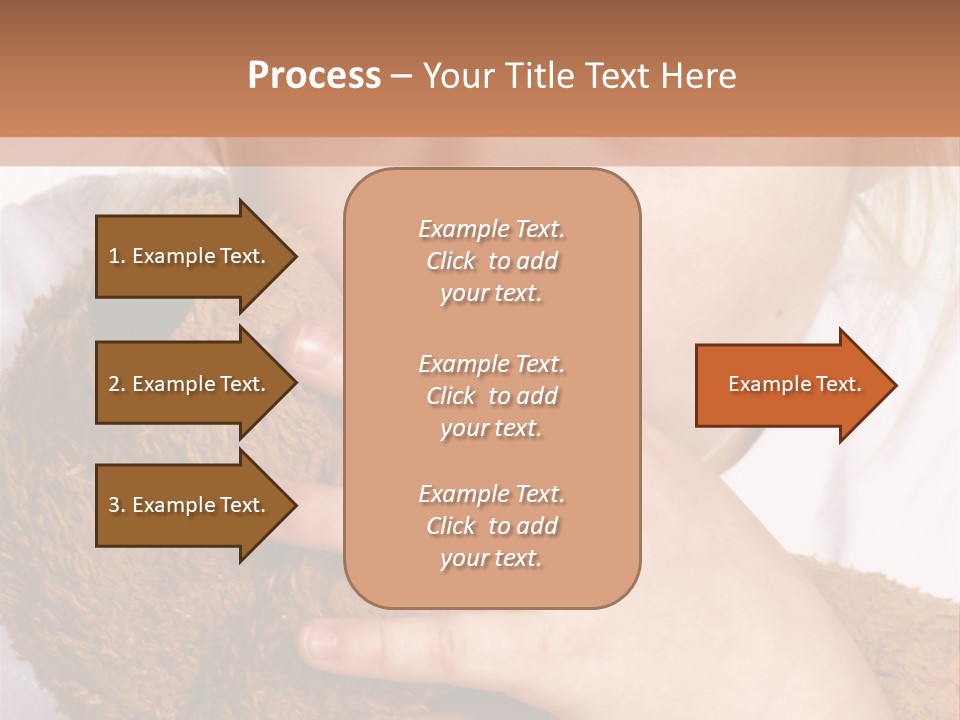 Scared Little Girl PowerPoint Template