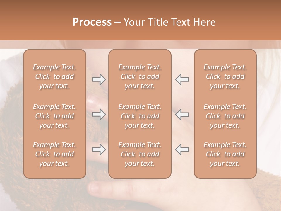 Scared Little Girl PowerPoint Template