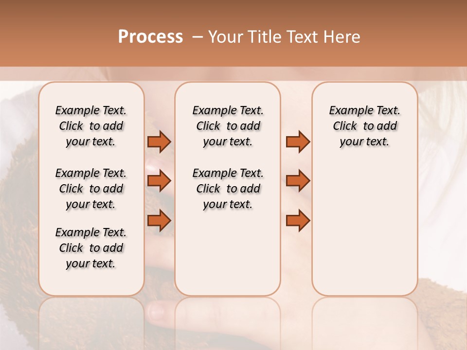 Scared Little Girl PowerPoint Template