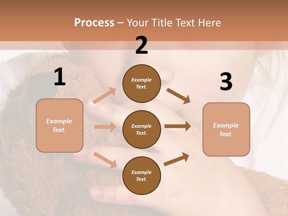 Scared Little Girl PowerPoint Template