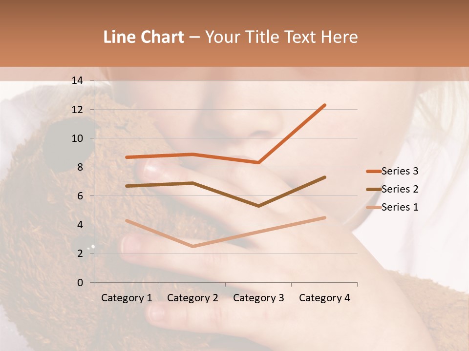 Scared Little Girl PowerPoint Template