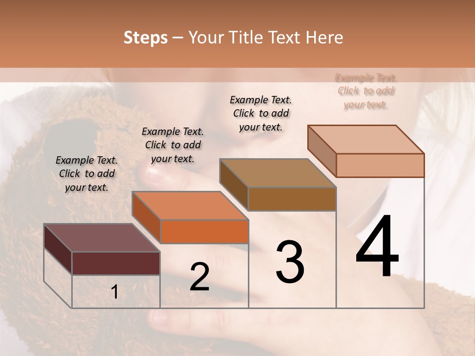 Scared Little Girl PowerPoint Template