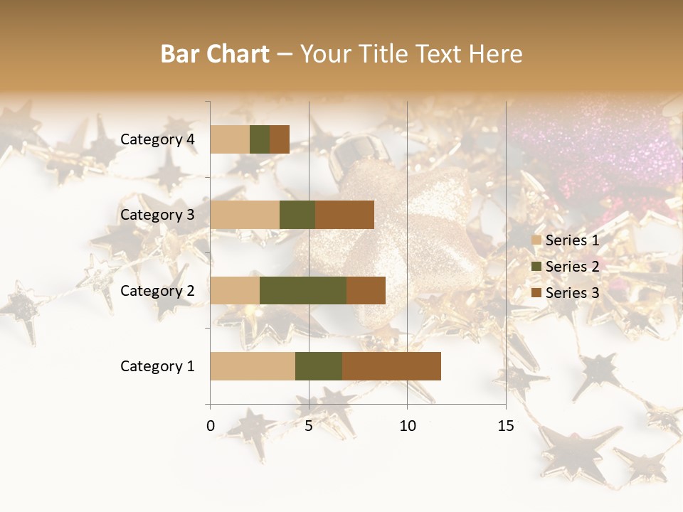 Star Decorate Frosted PowerPoint Template