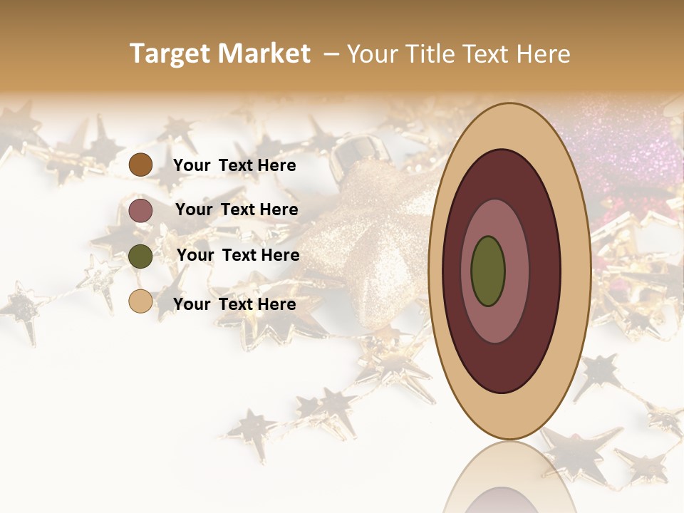 Star Decorate Frosted PowerPoint Template