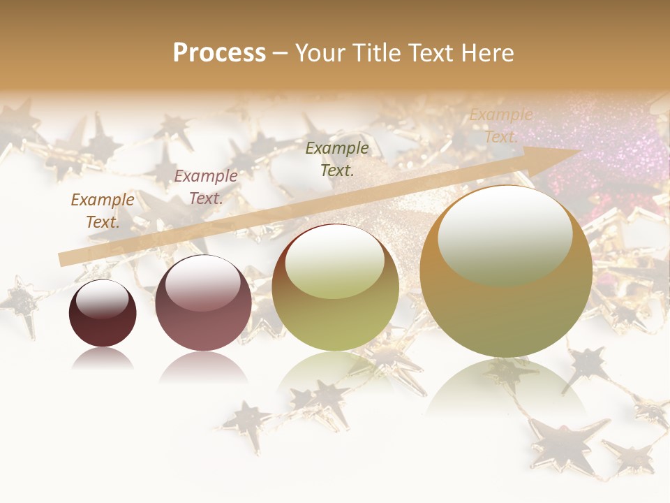 Star Decorate Frosted PowerPoint Template