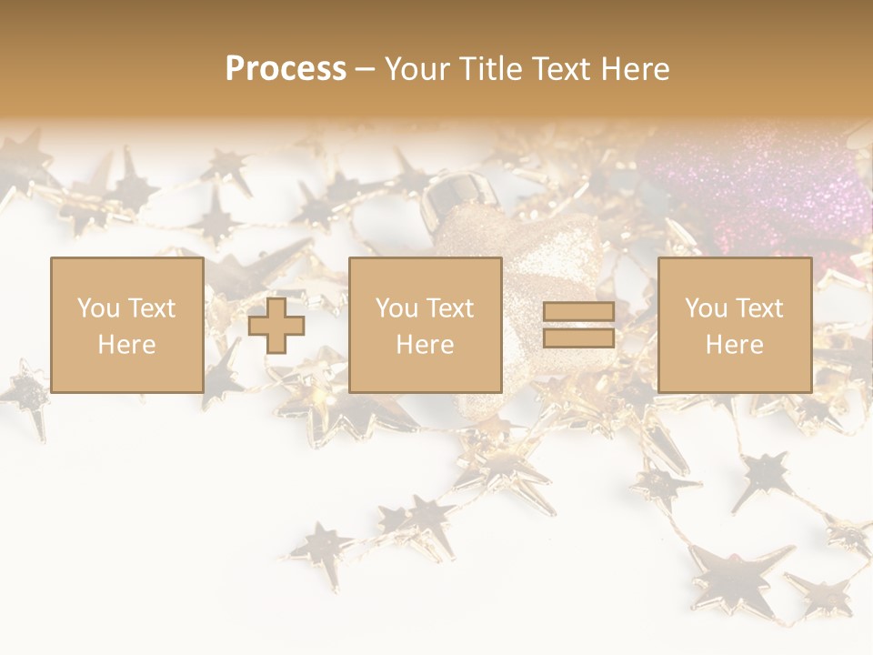Star Decorate Frosted PowerPoint Template