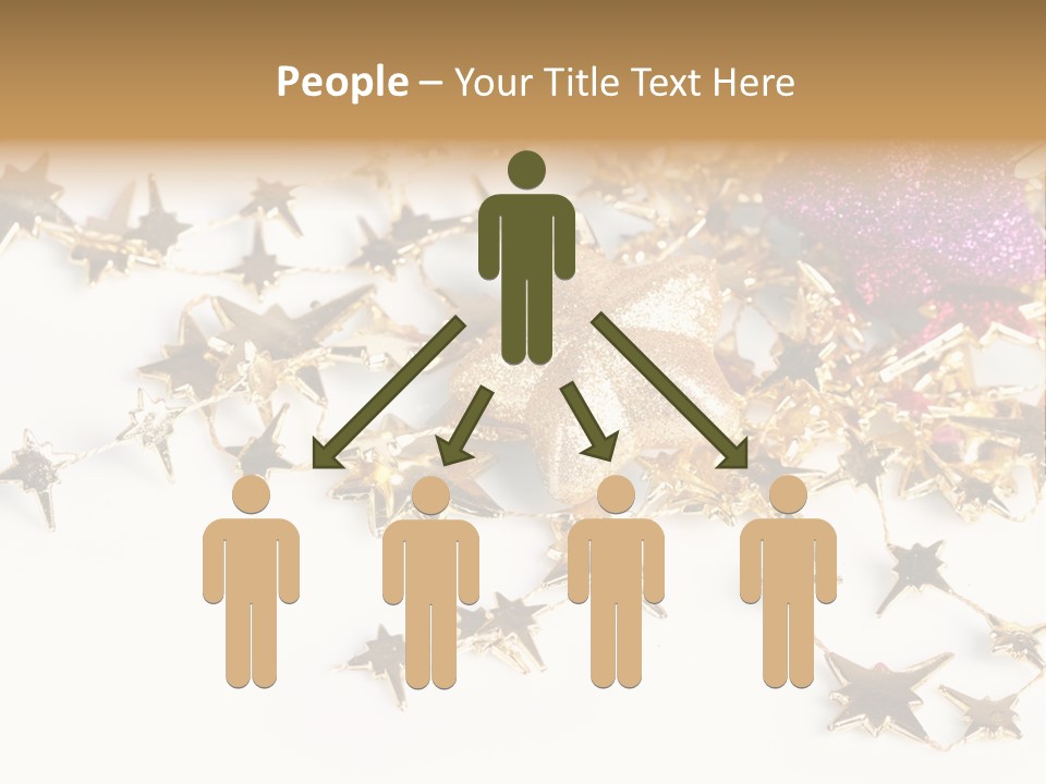 Star Decorate Frosted PowerPoint Template