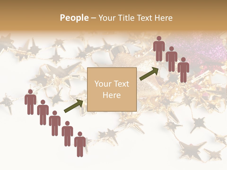 Star Decorate Frosted PowerPoint Template