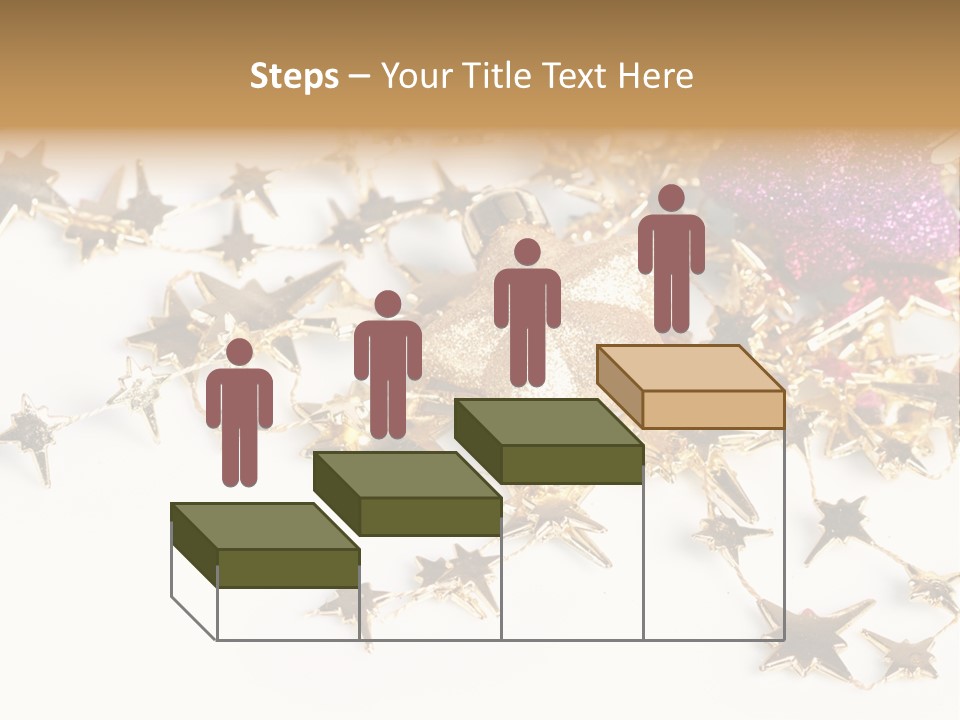 Star Decorate Frosted PowerPoint Template