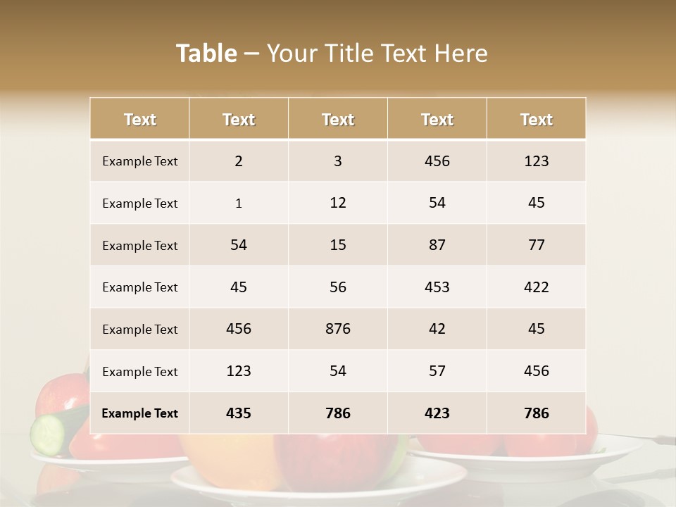 Tenderness Breakfast Yellow PowerPoint Template