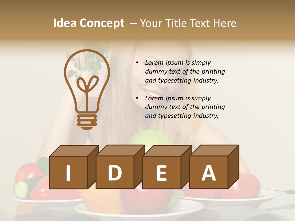 Tenderness Breakfast Yellow PowerPoint Template