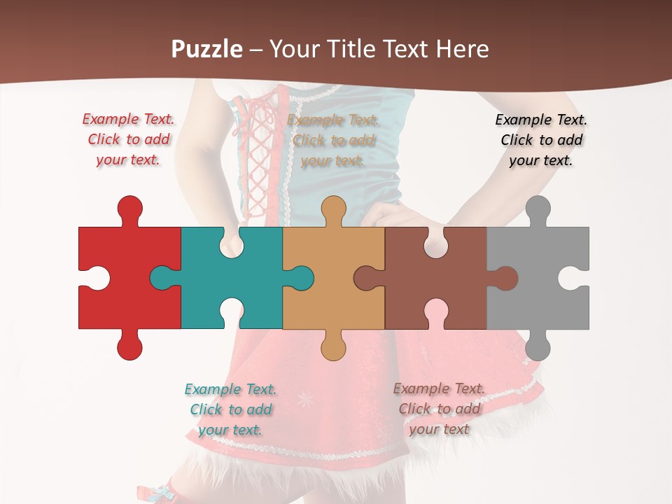 Skin Sensual Shape PowerPoint Template