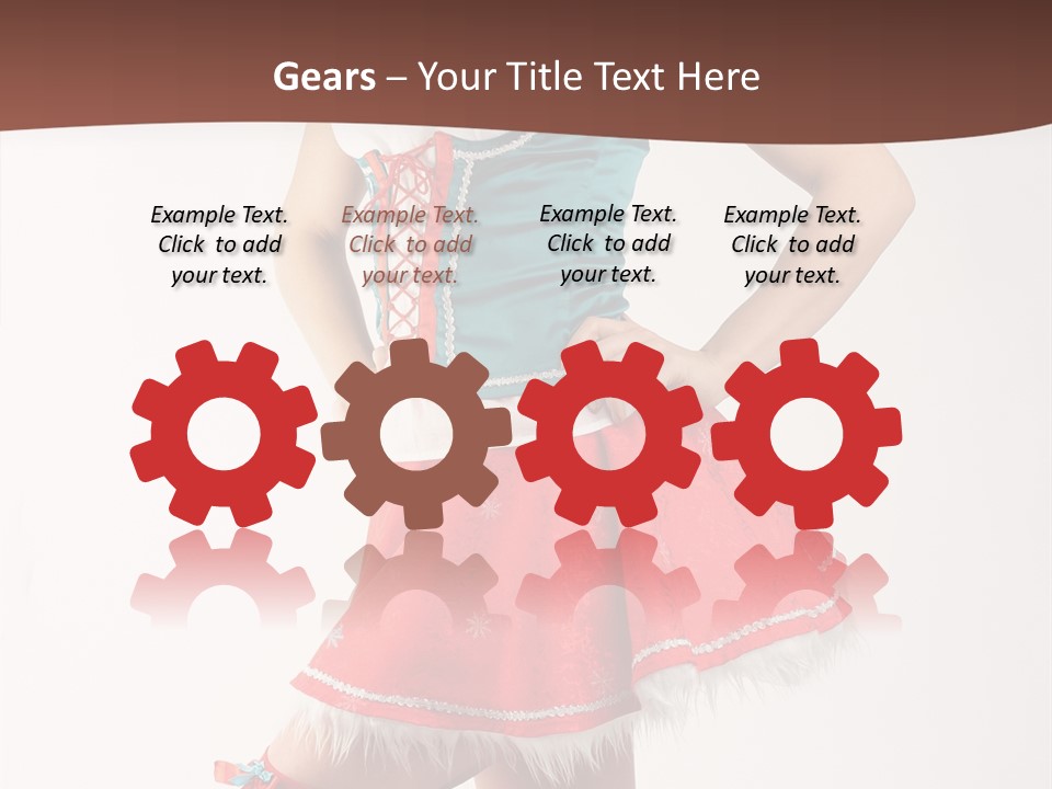 Skin Sensual Shape PowerPoint Template