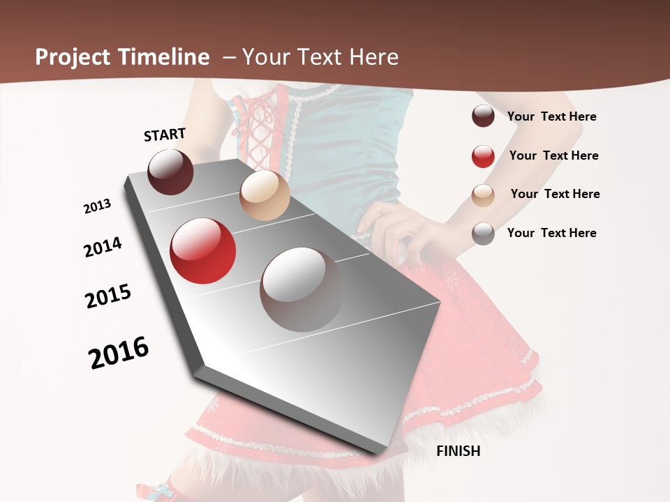 Skin Sensual Shape PowerPoint Template