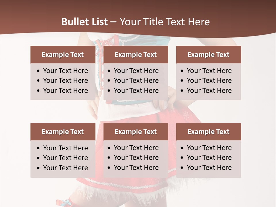 Skin Sensual Shape PowerPoint Template