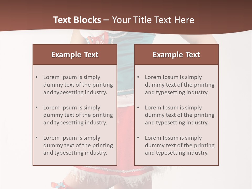 Skin Sensual Shape PowerPoint Template