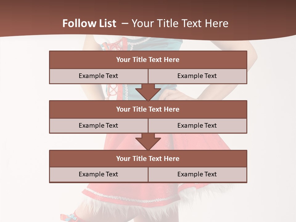 Skin Sensual Shape PowerPoint Template