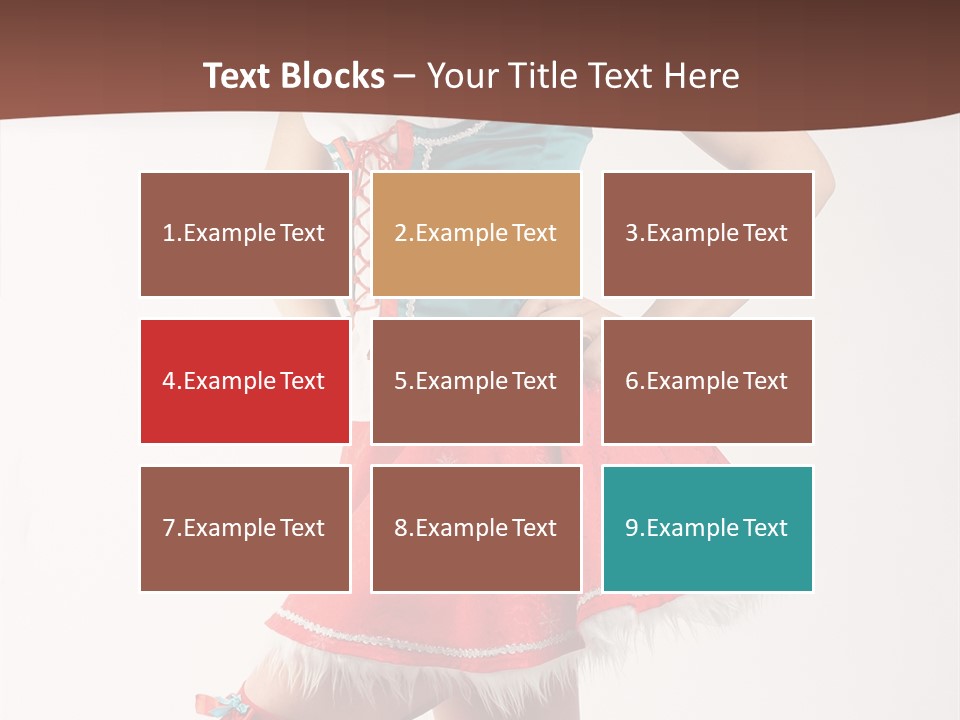 Skin Sensual Shape PowerPoint Template