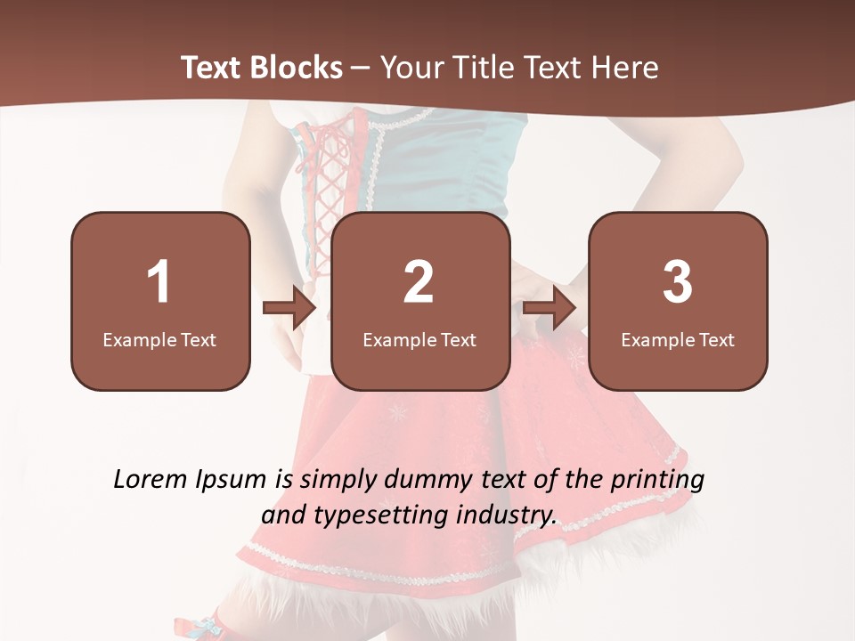 Skin Sensual Shape PowerPoint Template