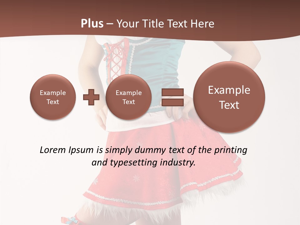 Skin Sensual Shape PowerPoint Template