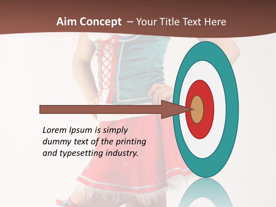 Skin Sensual Shape PowerPoint Template