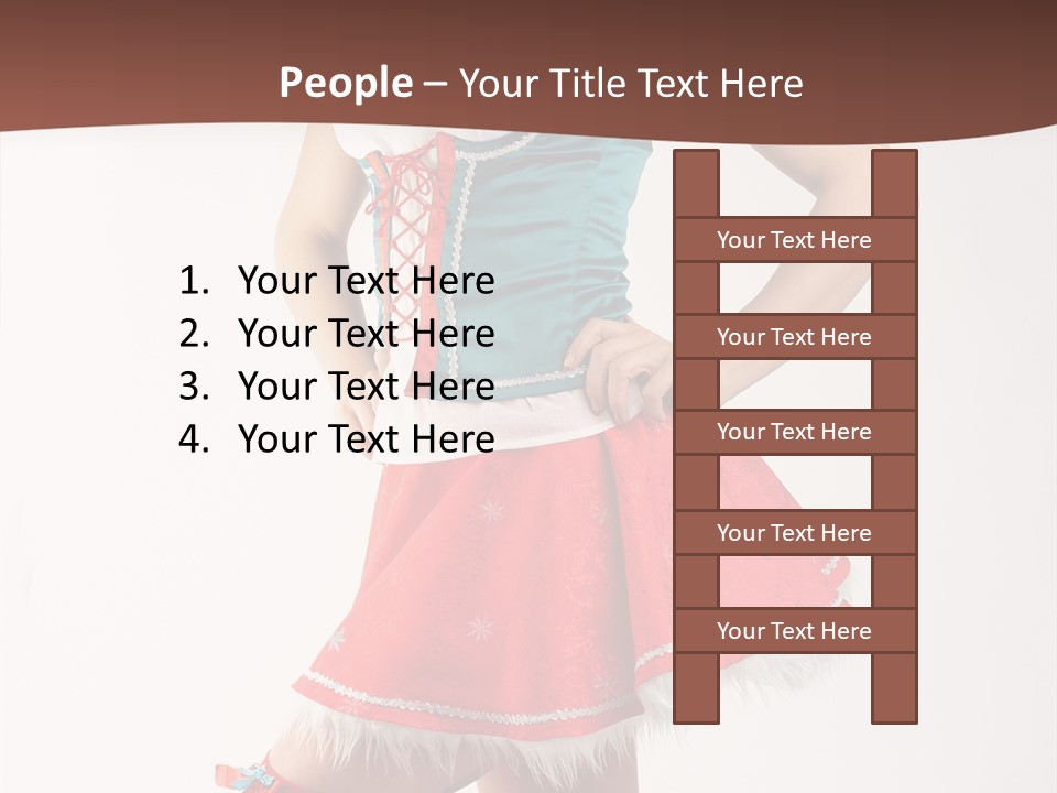 Skin Sensual Shape PowerPoint Template