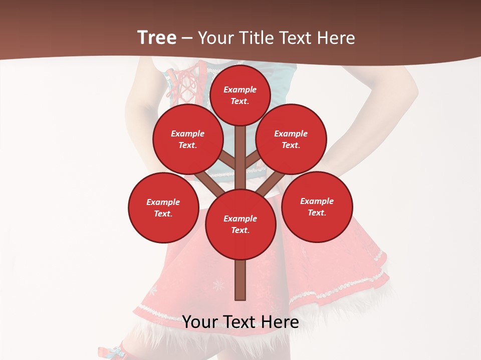 Skin Sensual Shape PowerPoint Template