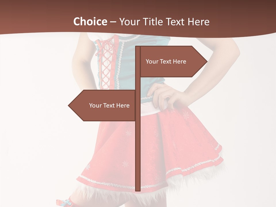 Skin Sensual Shape PowerPoint Template