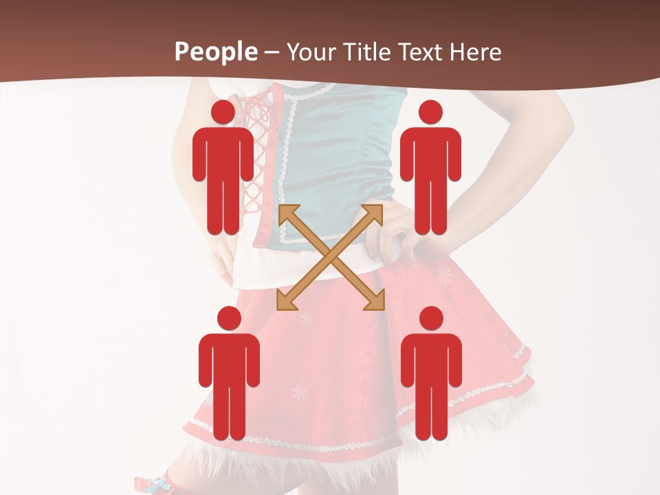 Skin Sensual Shape PowerPoint Template