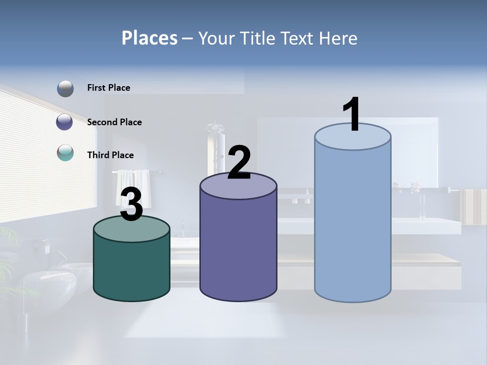 Minimalist Bathrooms PowerPoint Template