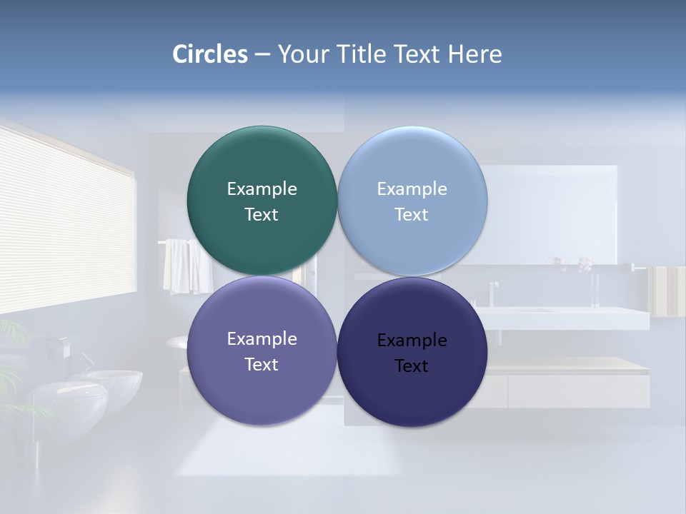 Minimalist Bathrooms PowerPoint Template