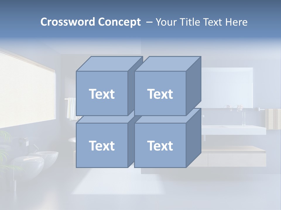 Minimalist Bathrooms PowerPoint Template