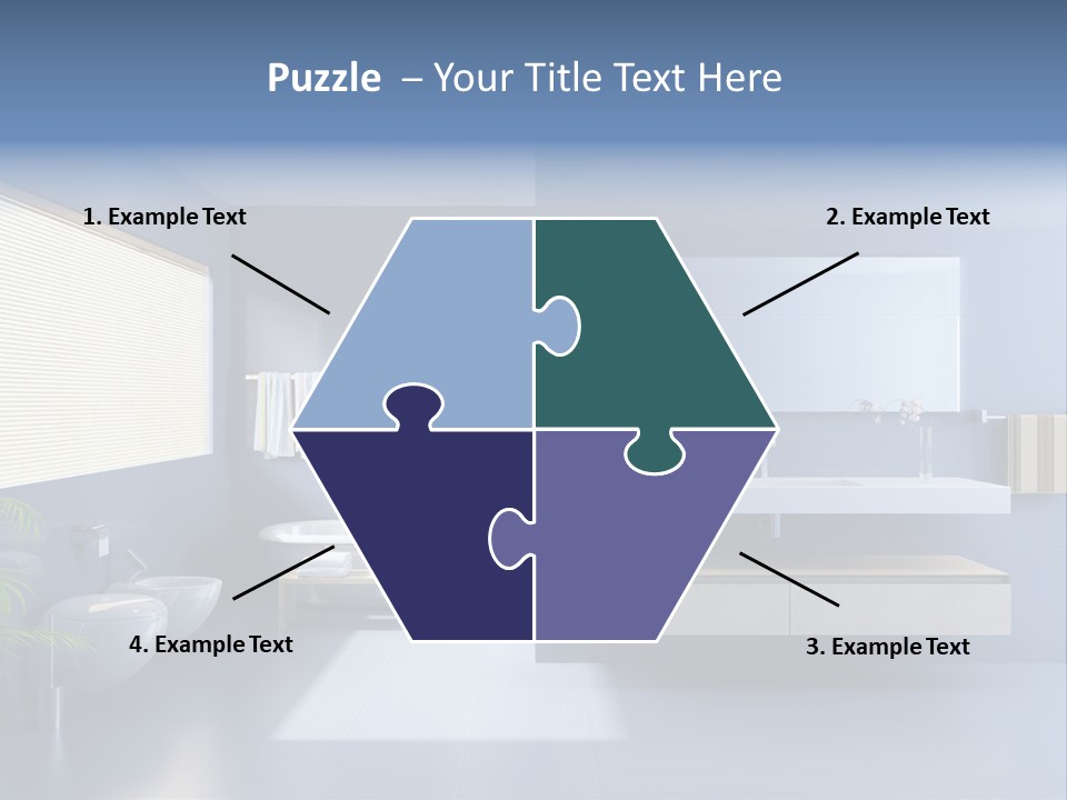 Minimalist Bathrooms PowerPoint Template