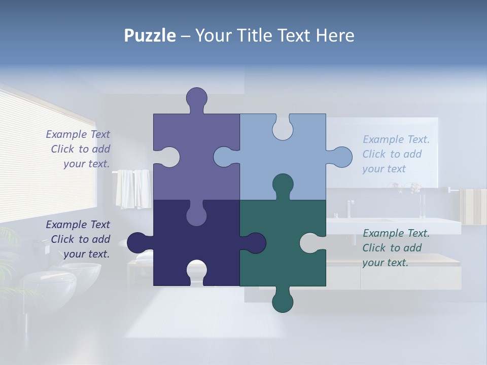 Minimalist Bathrooms PowerPoint Template