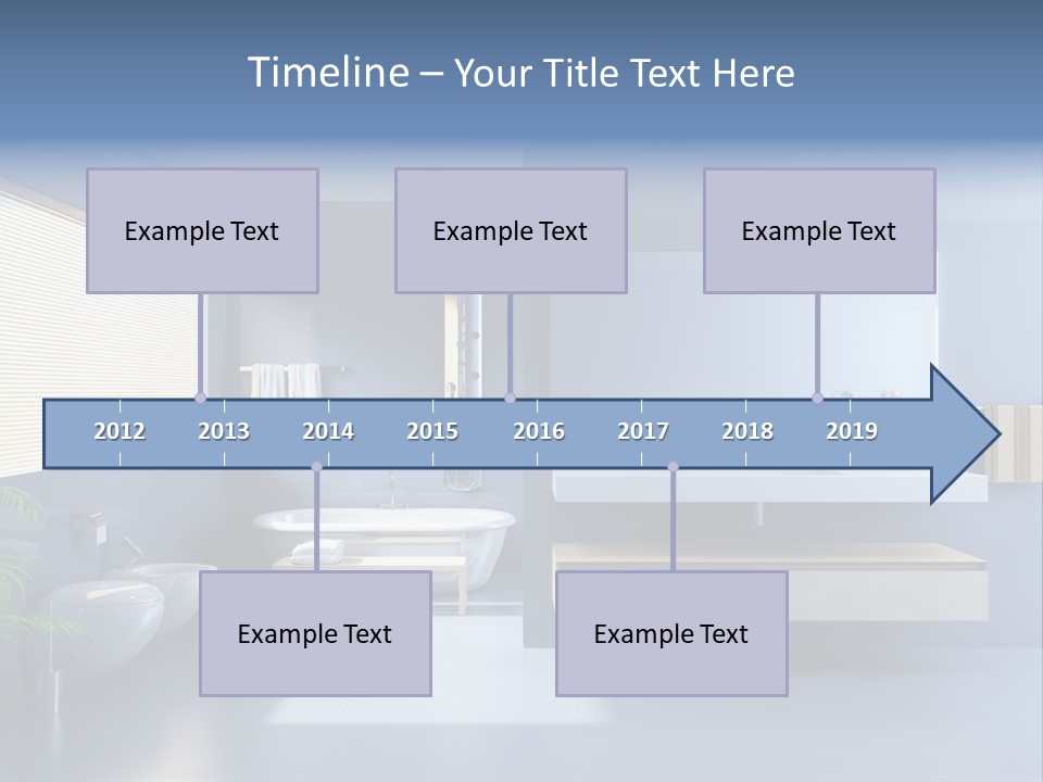 Minimalist Bathrooms PowerPoint Template