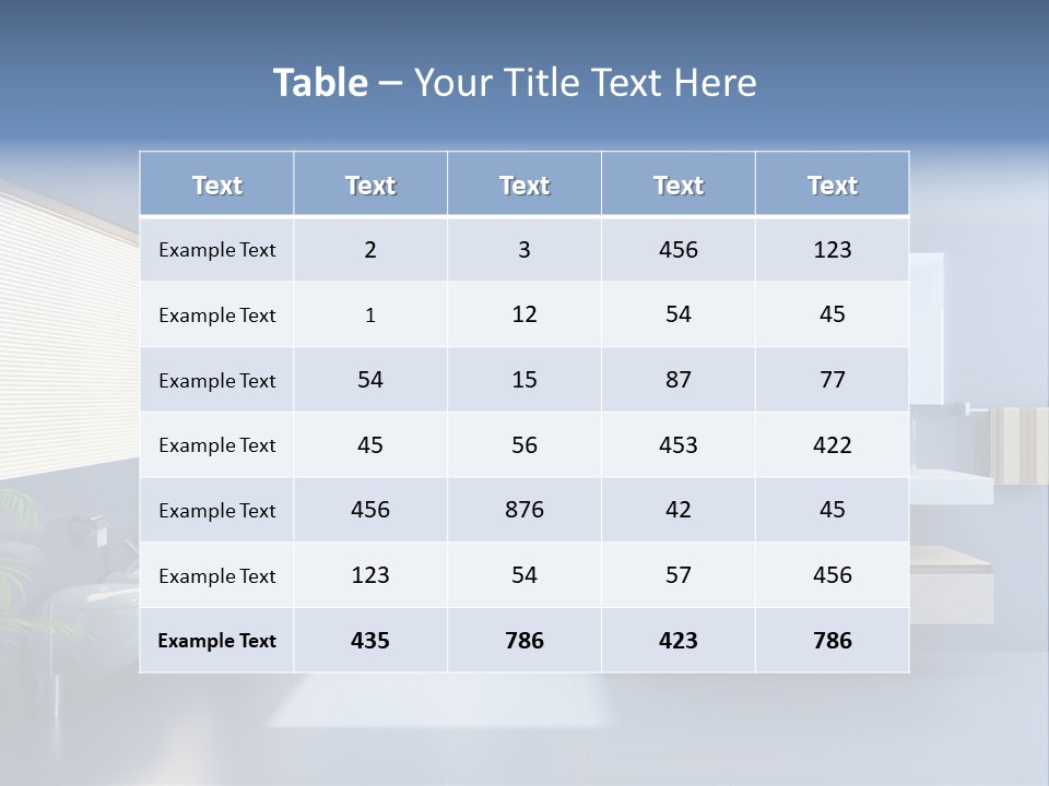 Minimalist Bathrooms PowerPoint Template