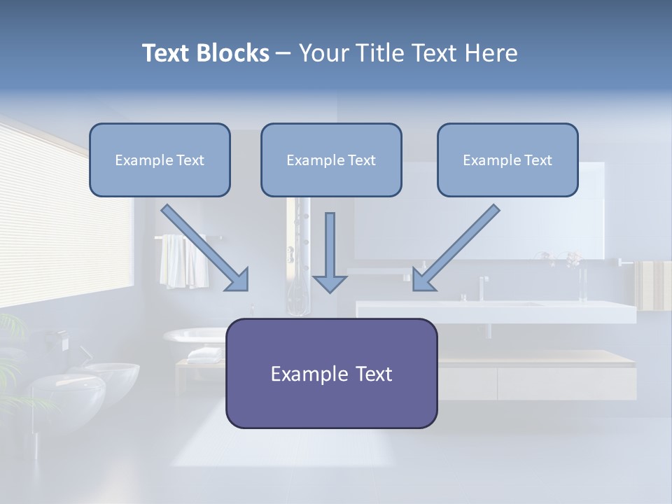 Minimalist Bathrooms PowerPoint Template