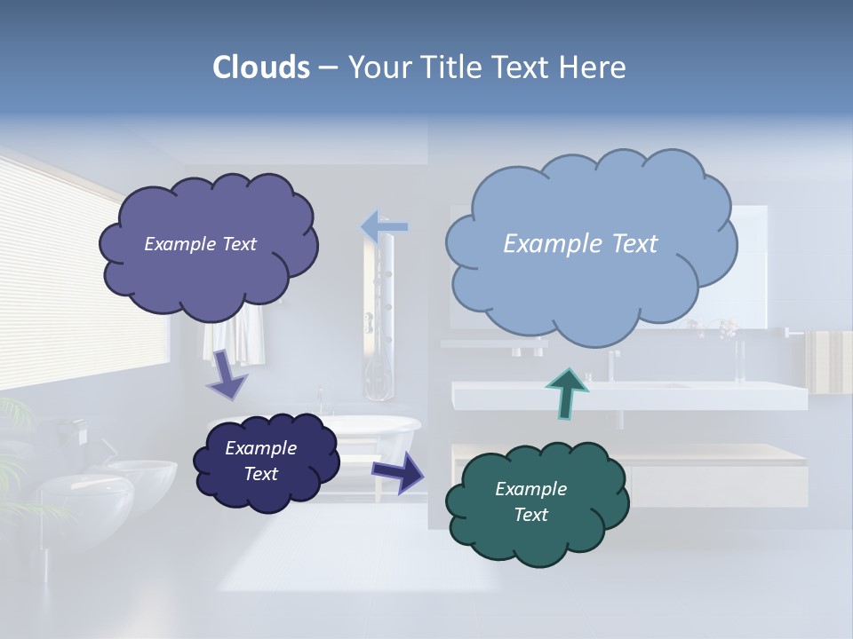 Minimalist Bathrooms PowerPoint Template