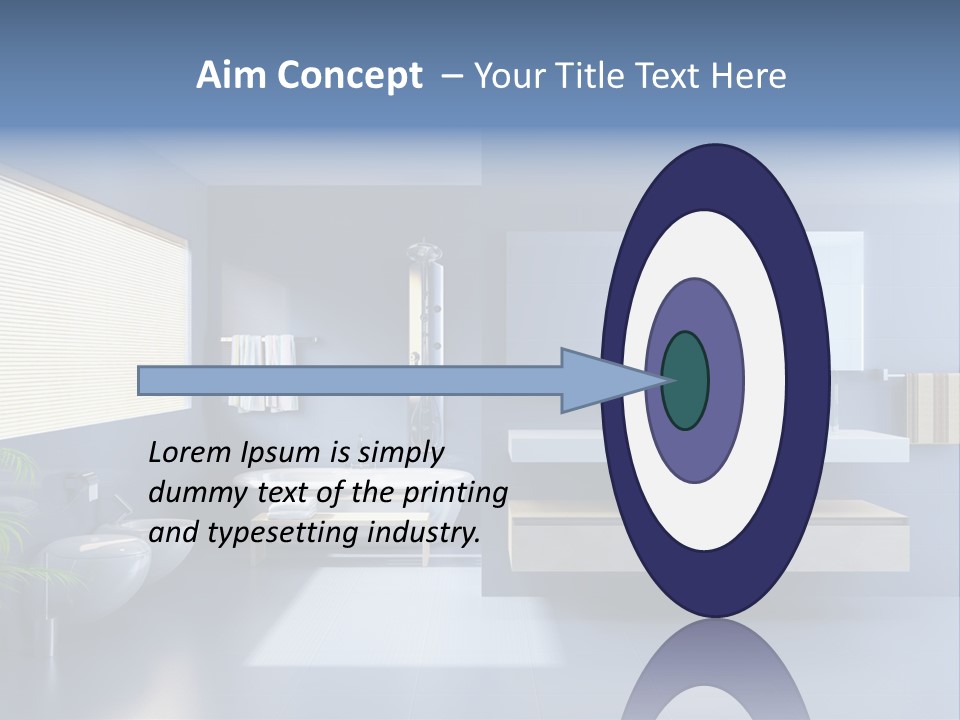 Minimalist Bathrooms PowerPoint Template