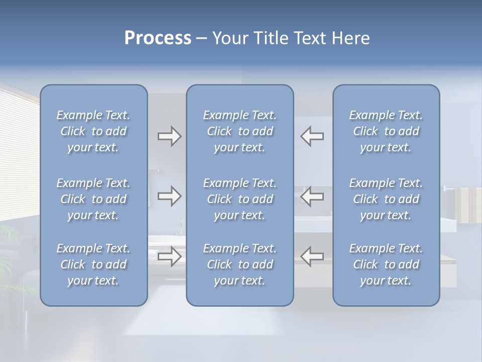 Minimalist Bathrooms PowerPoint Template
