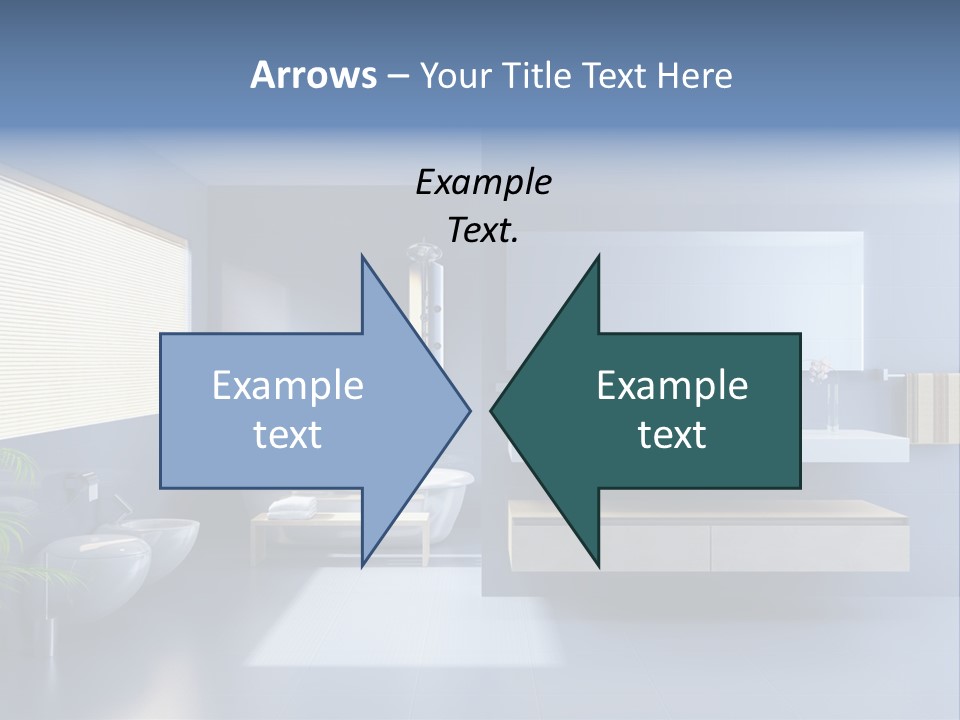 Minimalist Bathrooms PowerPoint Template