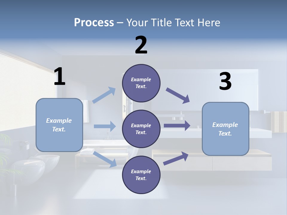 Minimalist Bathrooms PowerPoint Template