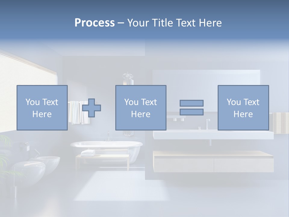 Minimalist Bathrooms PowerPoint Template